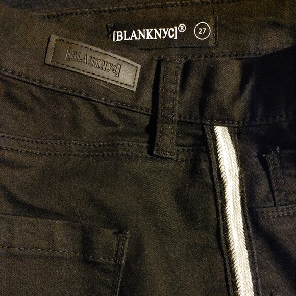 New BlankNYC black skirt with side stripe sz 4(27) - Picture 13 of 15